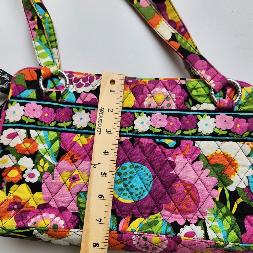Vera Bradley Va Va Bloom Floral Quilted Shoulder Bag Retro Summer Pretty Cute - Picture 15 of 16
